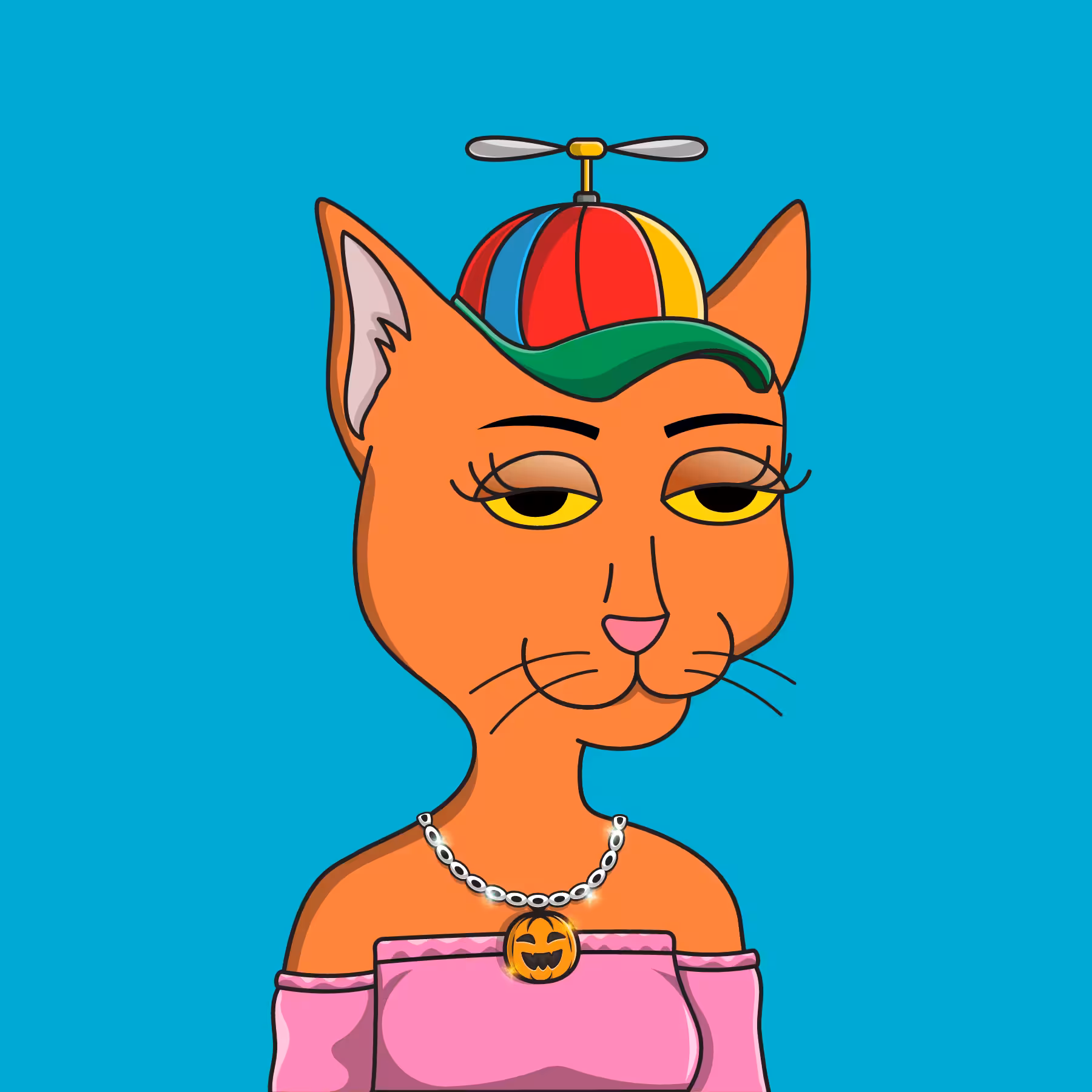 Girl Cat #238