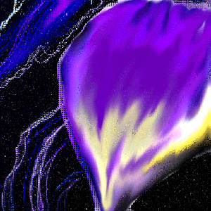 Purple Rain drop