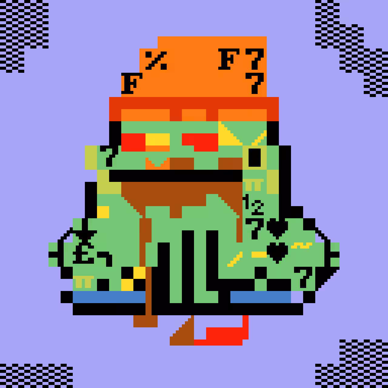 ASCII CrypToadz #694