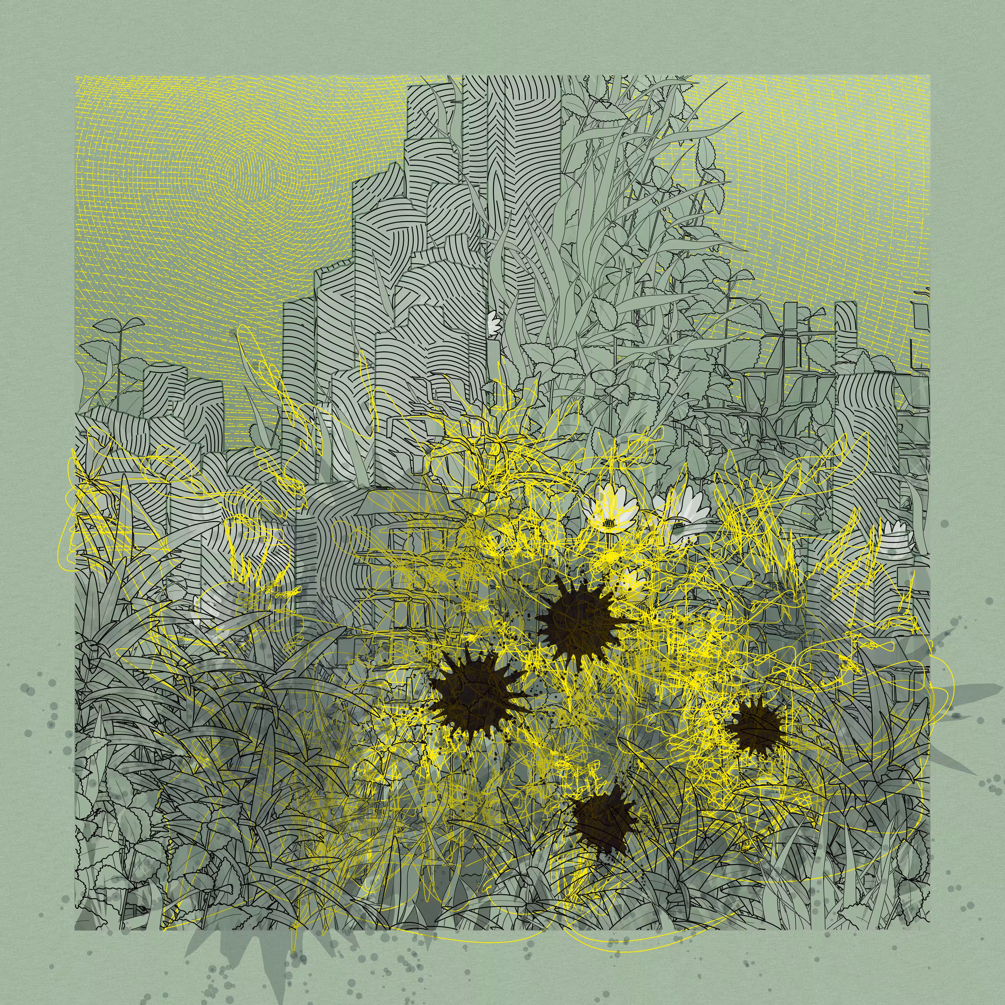 Landscape with Carbon Capture #5823