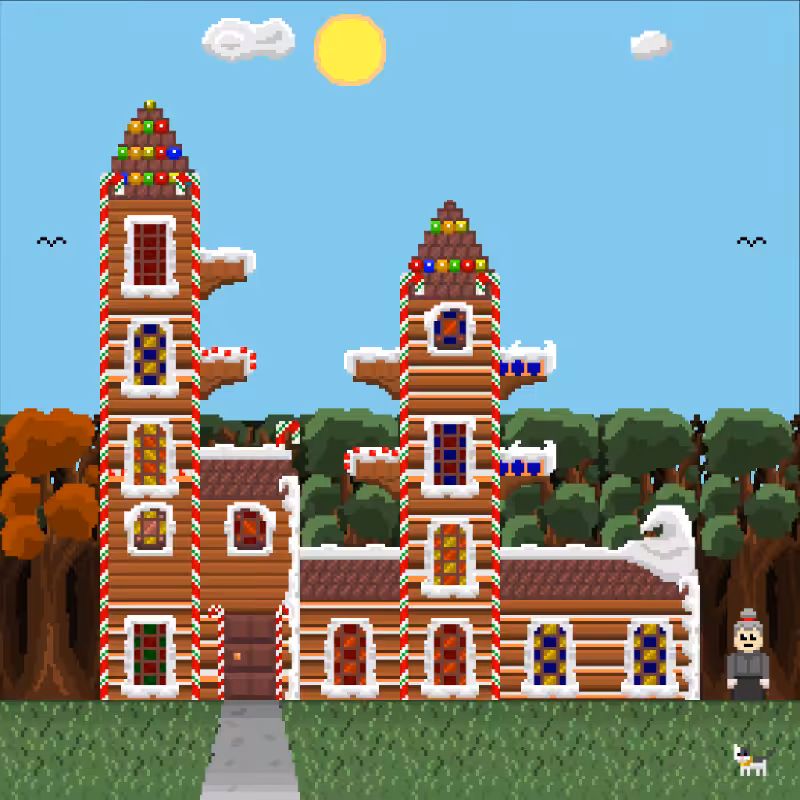 2D Mansion Candy House #66