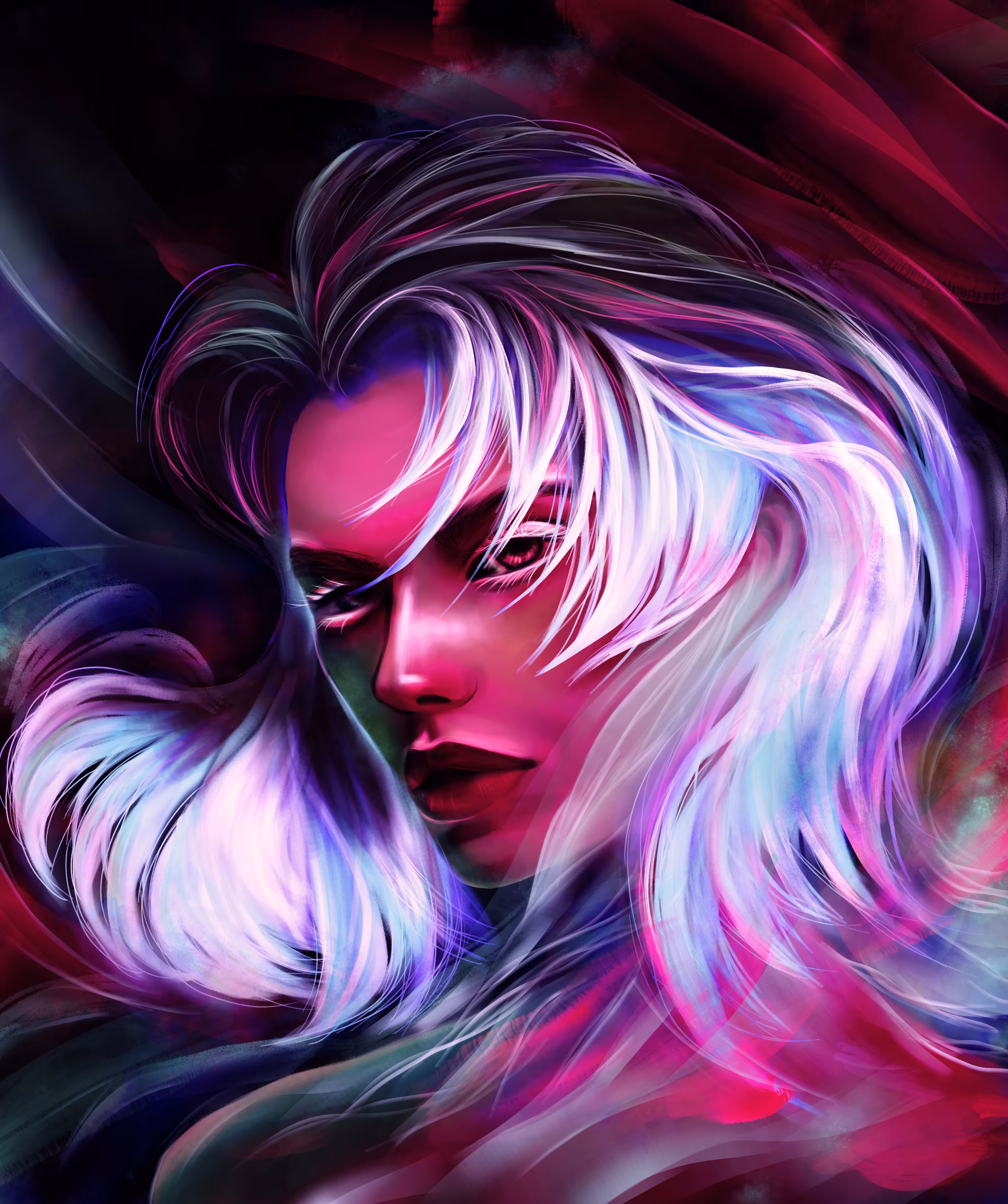 Unspoken in Violet