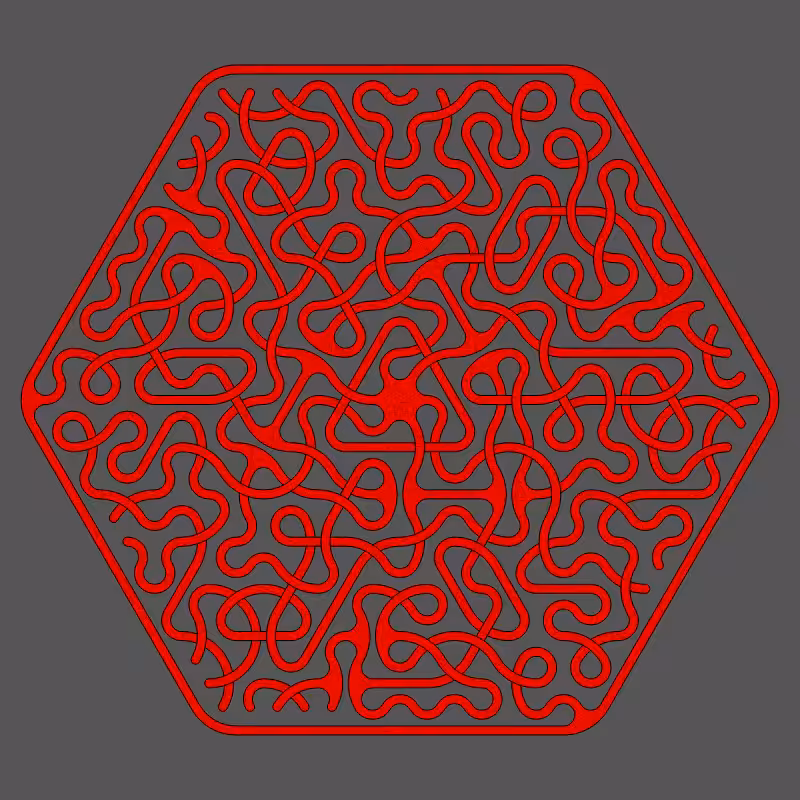 Threefold Symmetry - Dark Variations #411