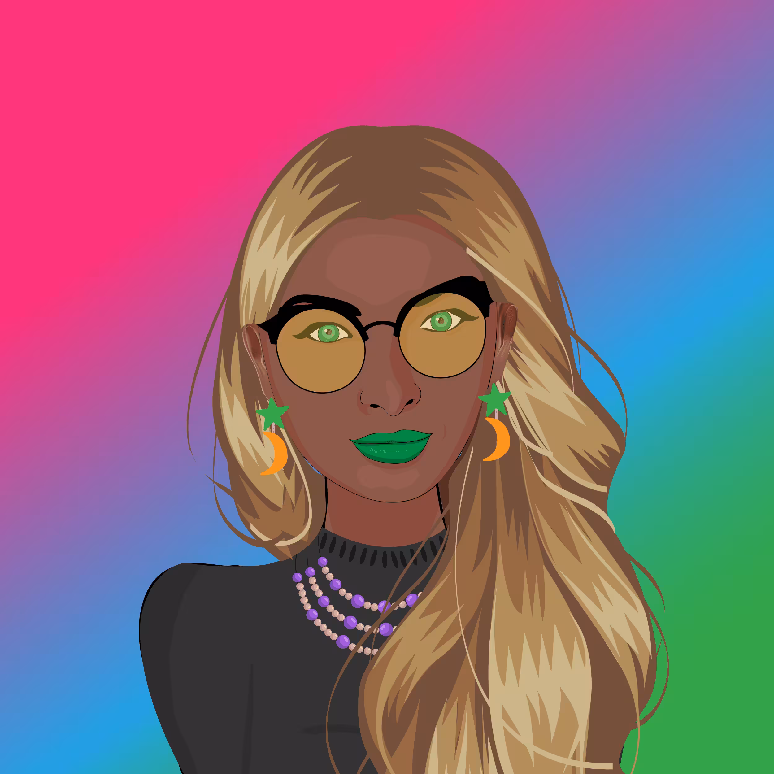 Cool Lady #1245