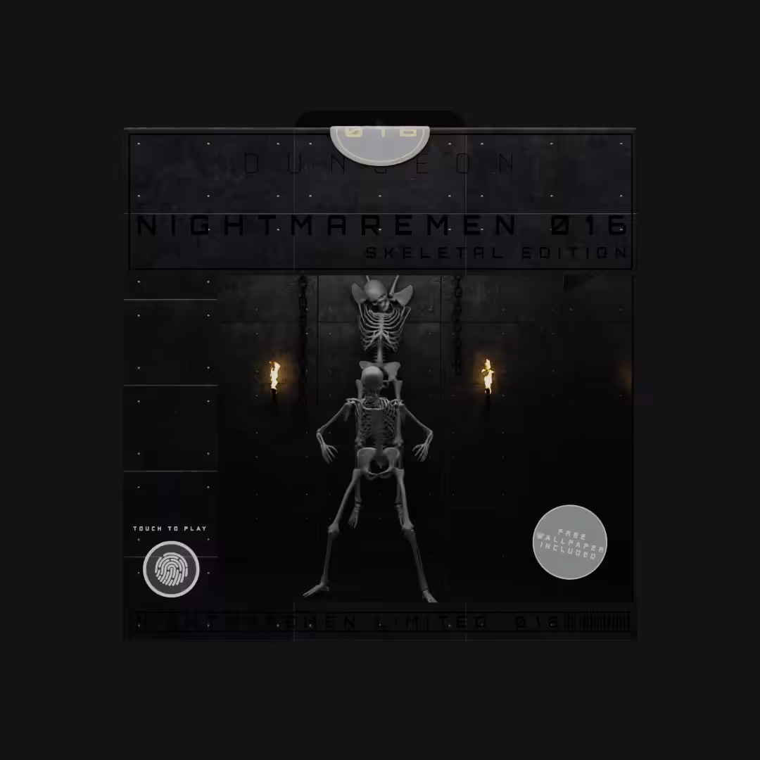 016 skeletal nightmaremen collectible