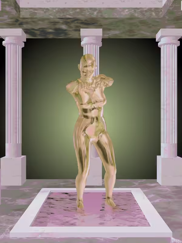 The Undying Fool's Gold Woman #5113