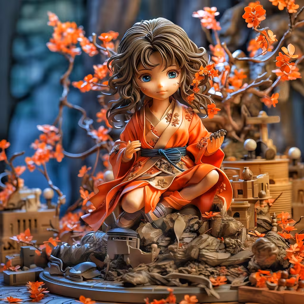 Cute Sculpture Zen