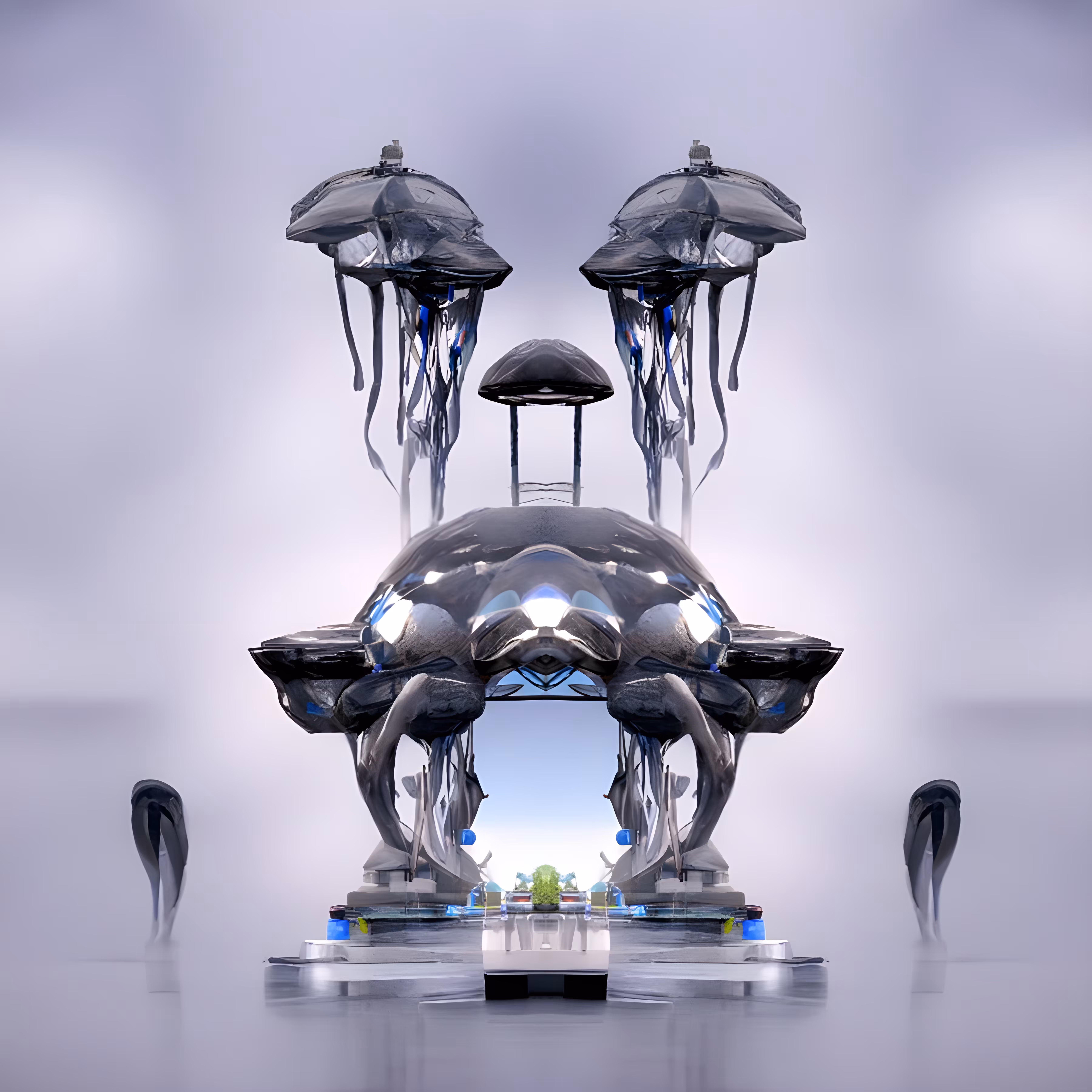Jellyfish Statuary 