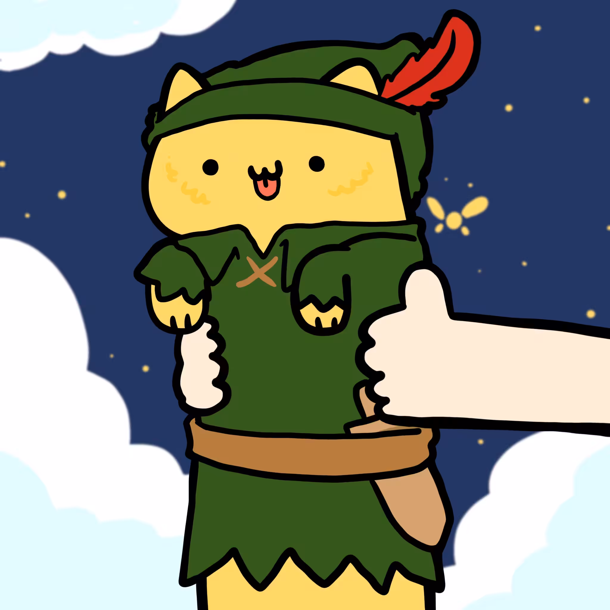 Long long Peter cat #207