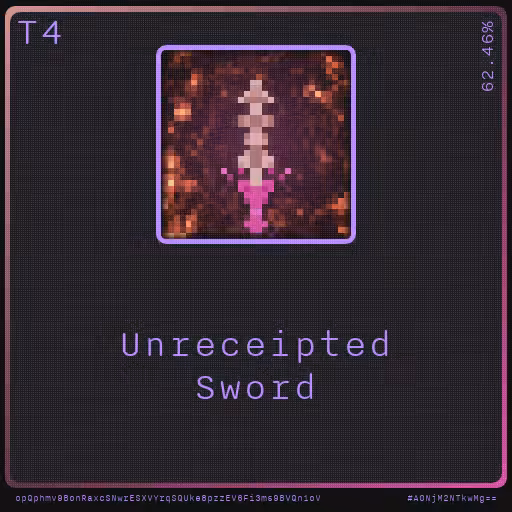 Gear for your quests - Sword #8