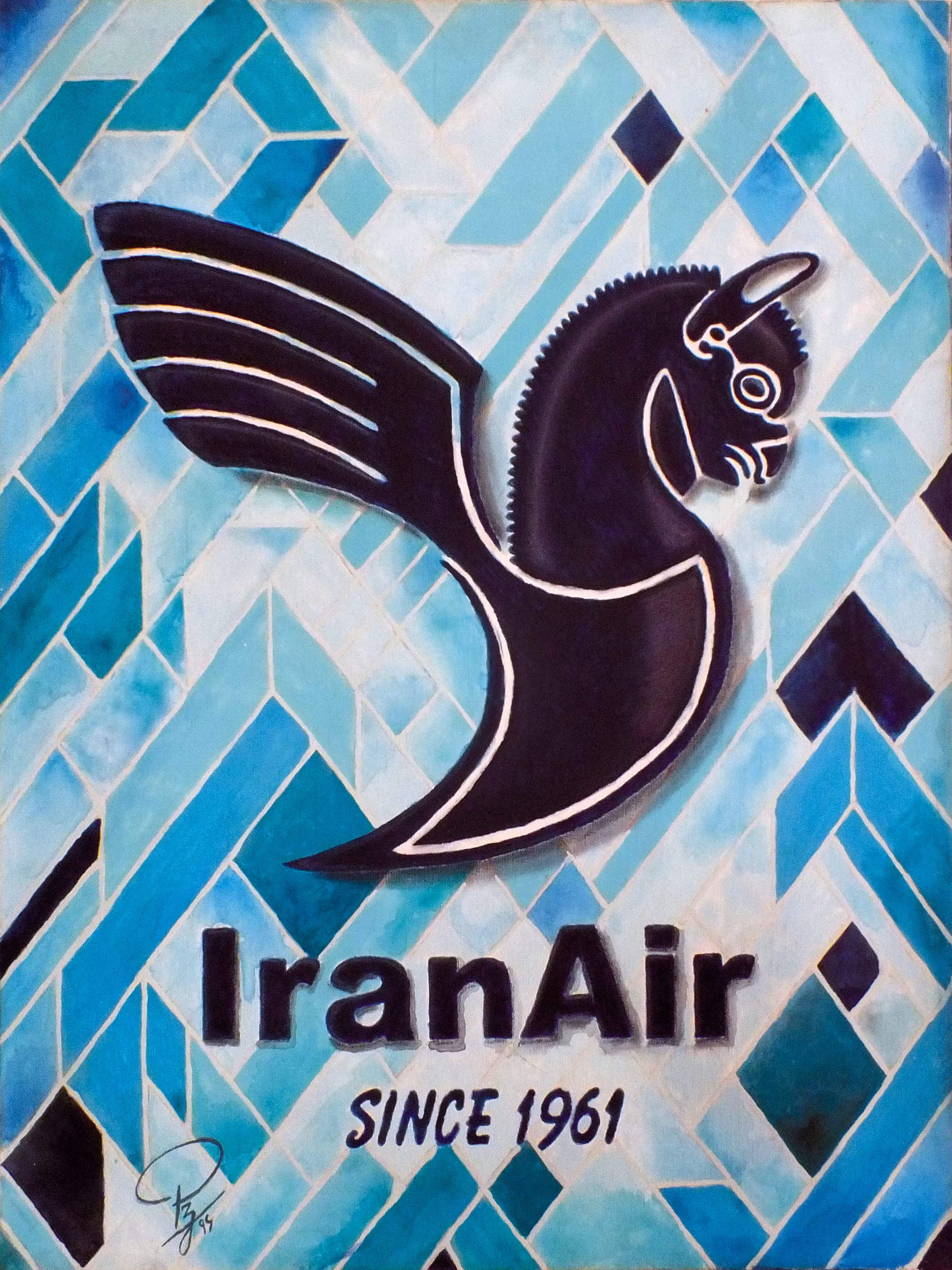 My Lovely Pictogram - Iran Air