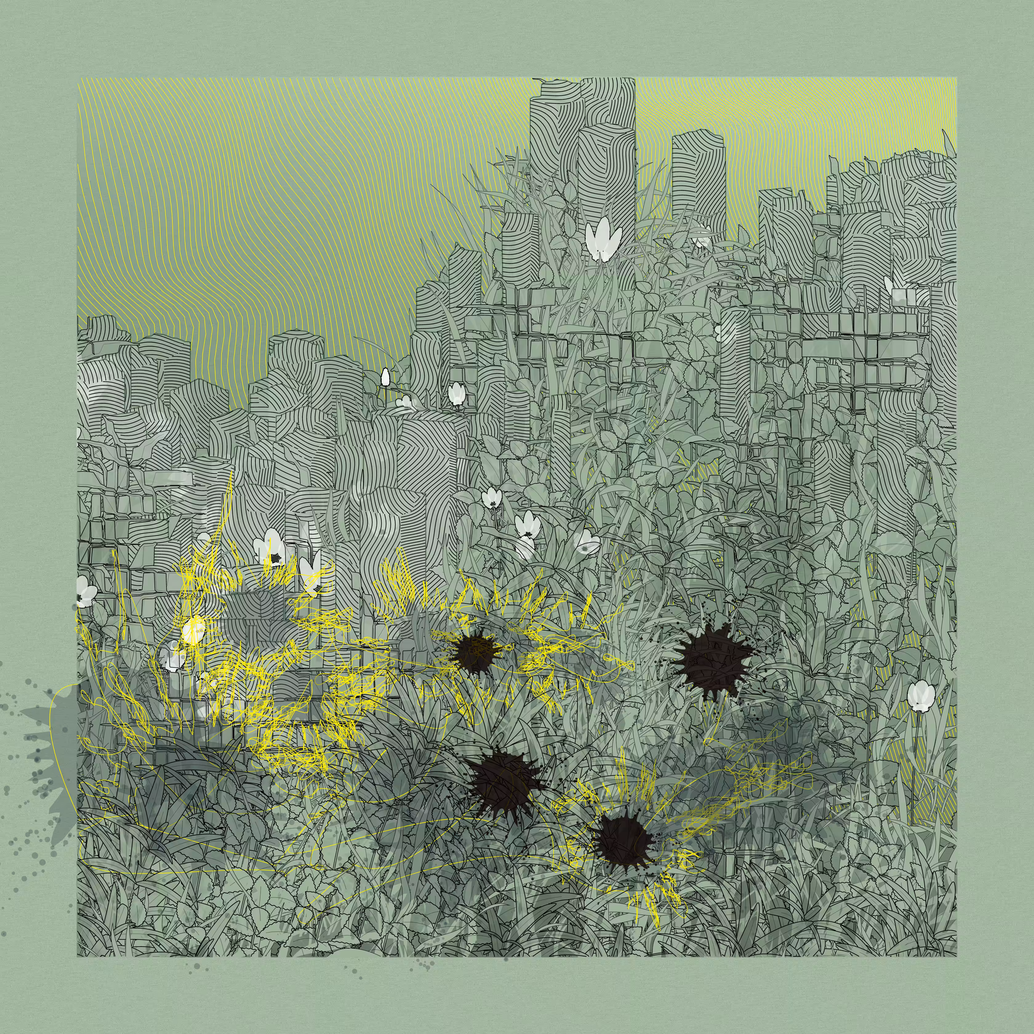 Landscape with Carbon Capture #4123
