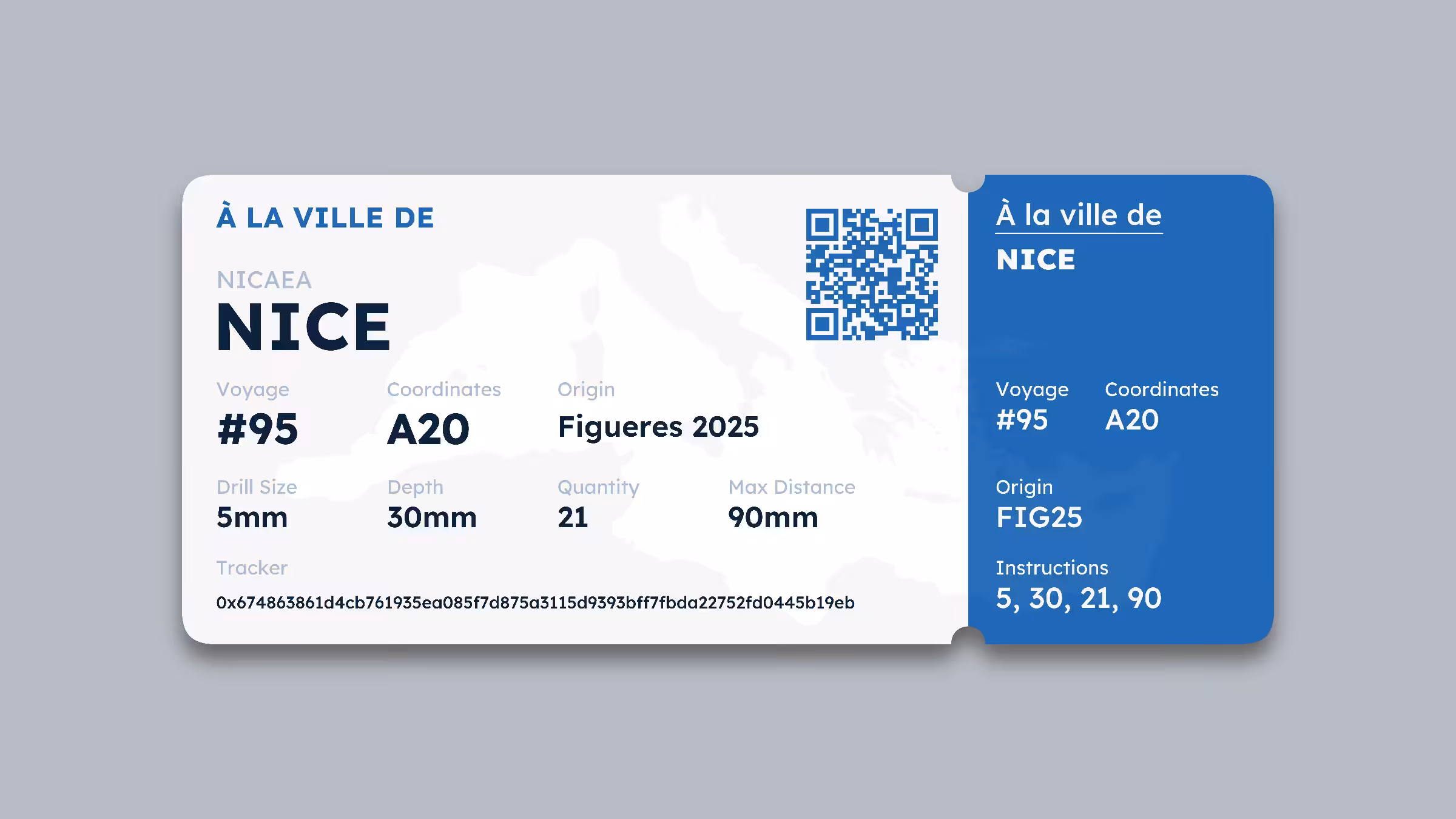 À la ville de #95