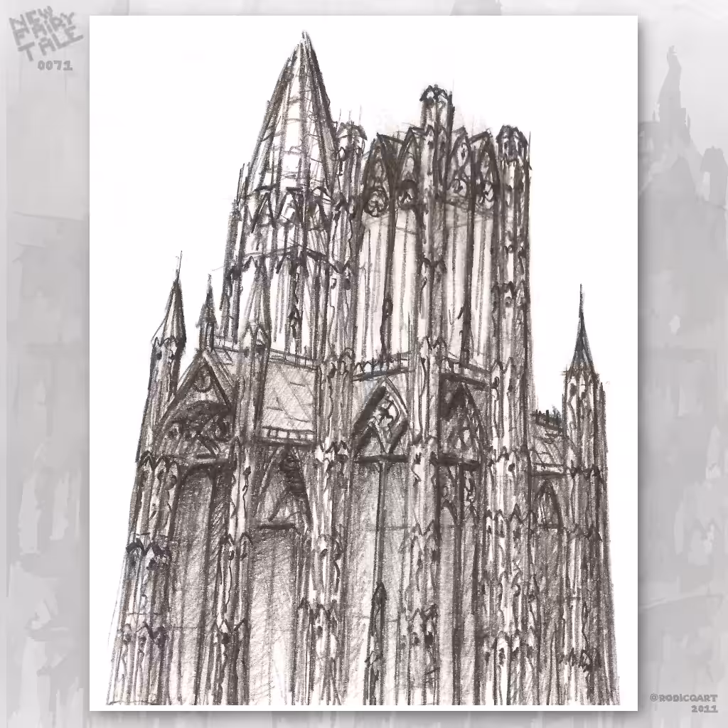 Cathedral in Sketchbook 0071