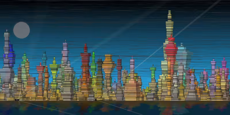 Fictional Cityscapes #118