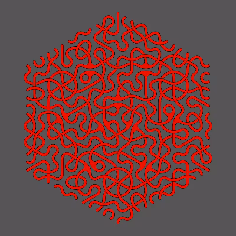 Threefold Symmetry - Dark Variations #297