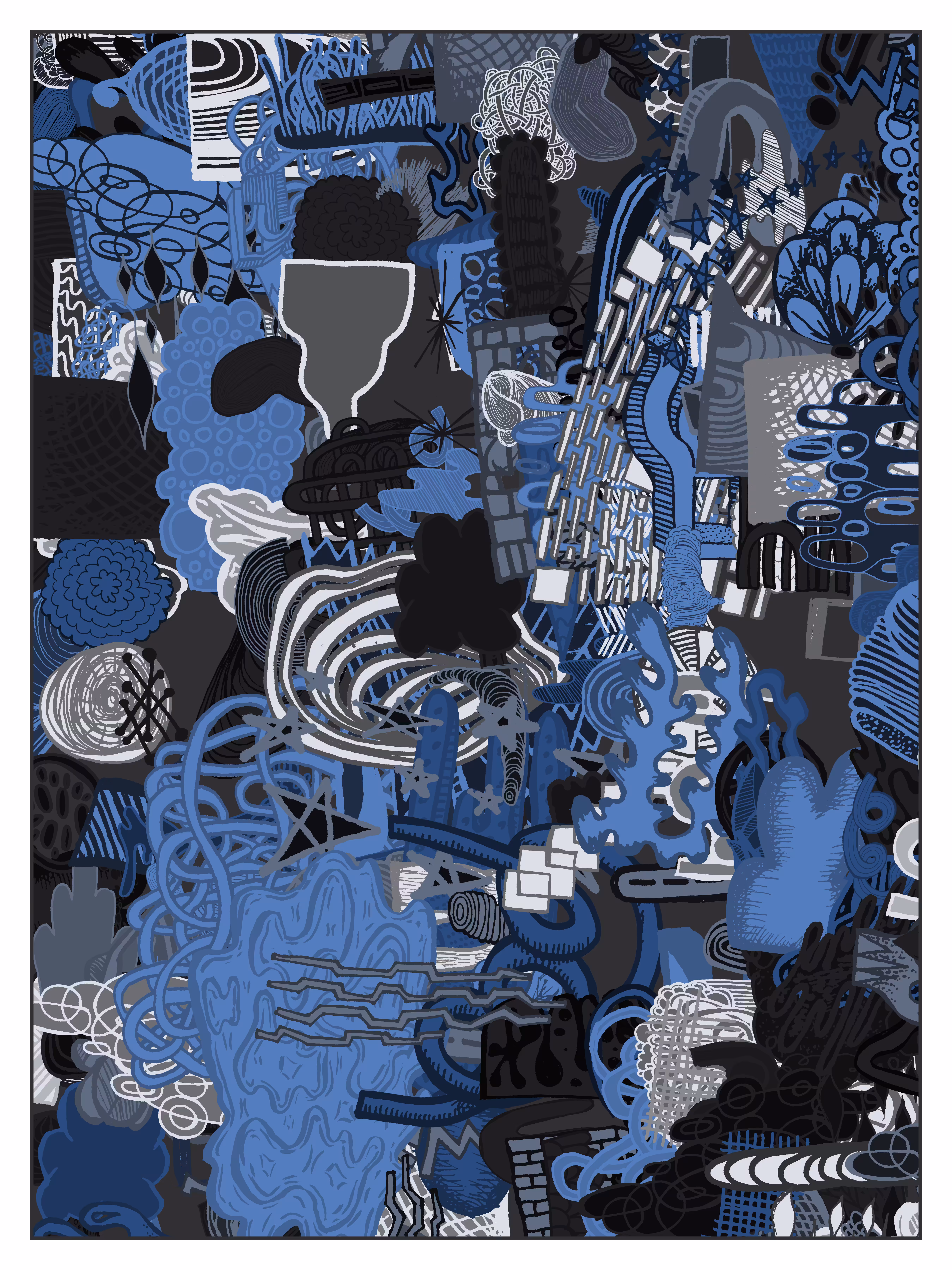 Blue Nickel Holmium