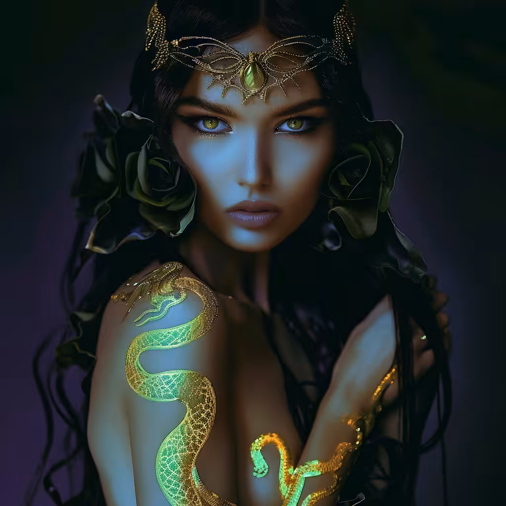 Strong gaze 