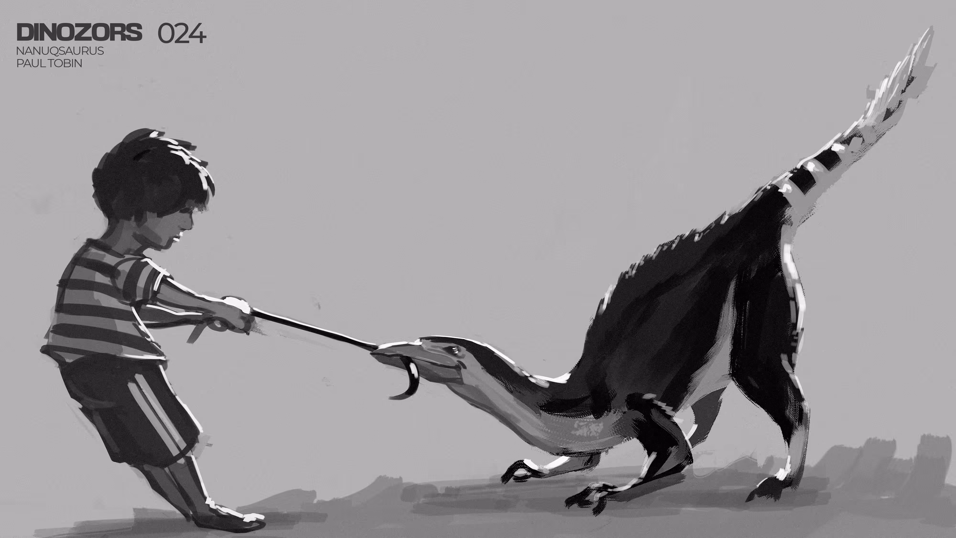 Pre-Historic Dinozor - NANUQSAURUS - (Edition of 5)