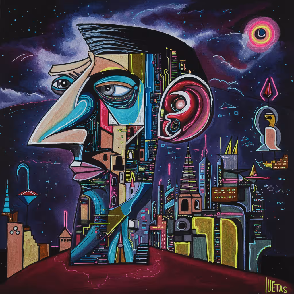 THE ECHO OF PICASSO IN DALI'S DREAM