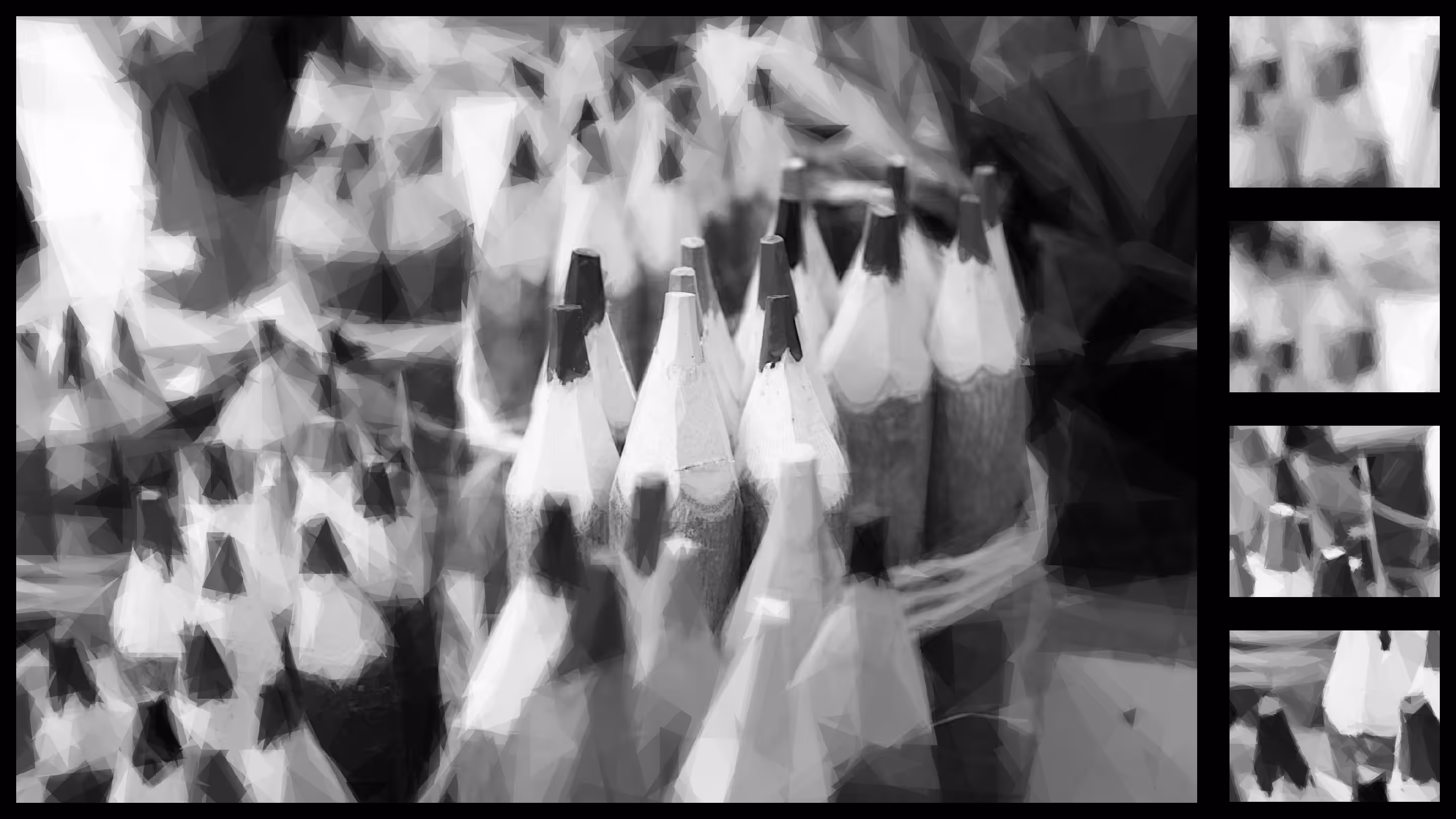Pencils (Generative × Photography)