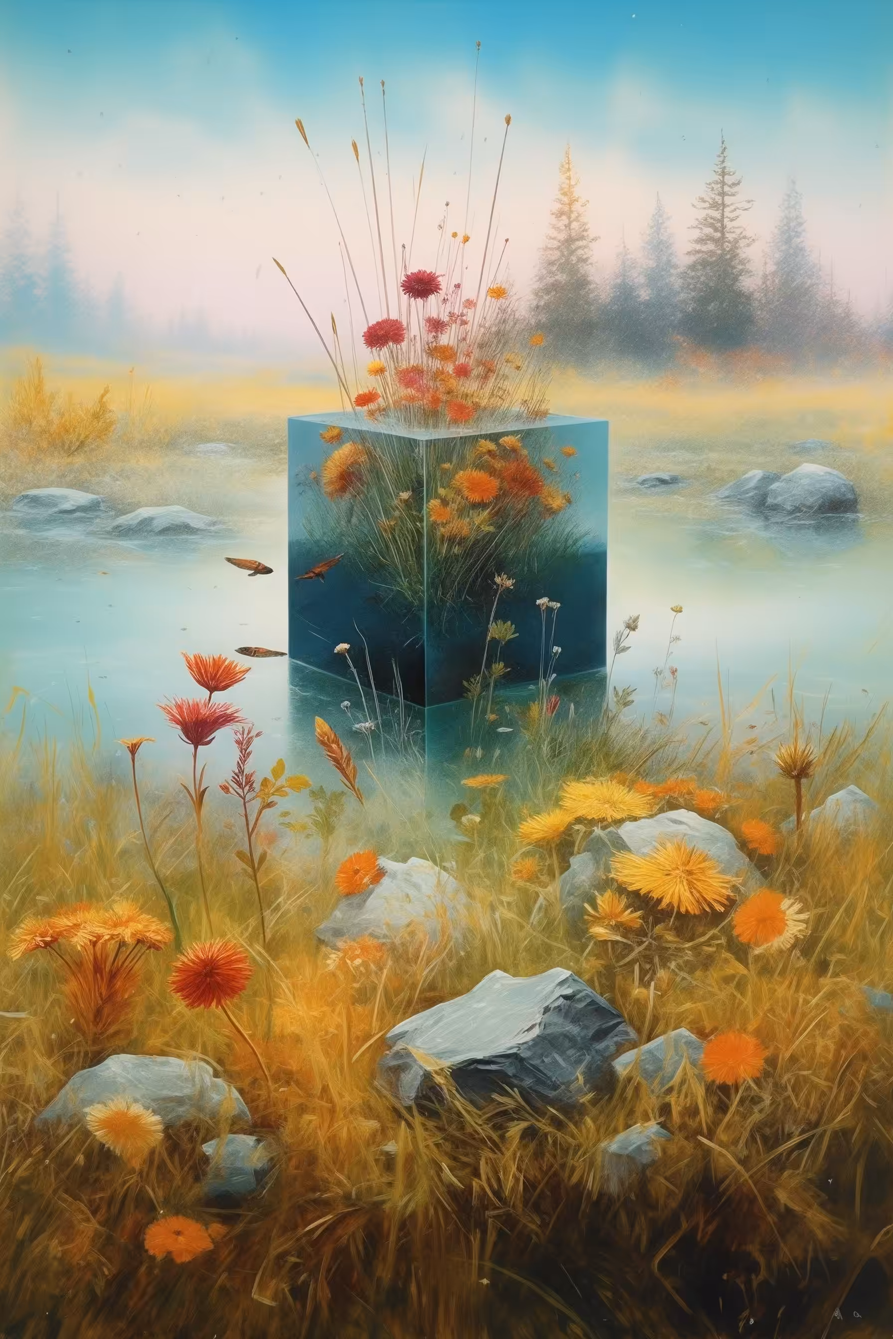 Frozen in time