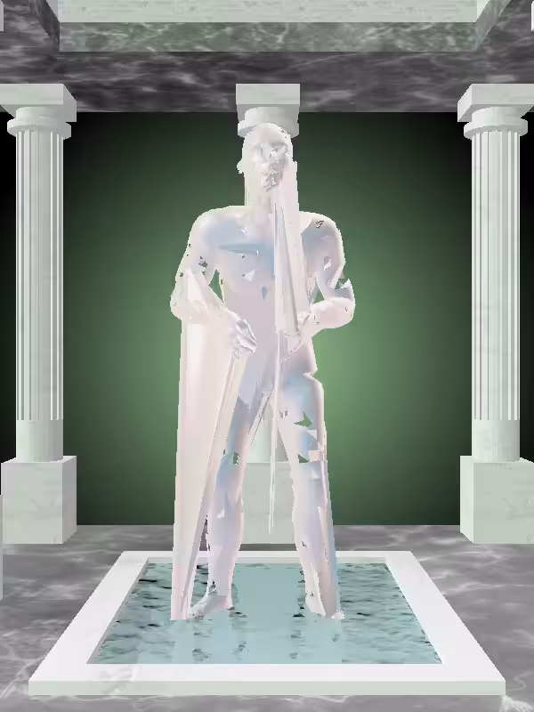 The Old Pastel Pearl Man #1486