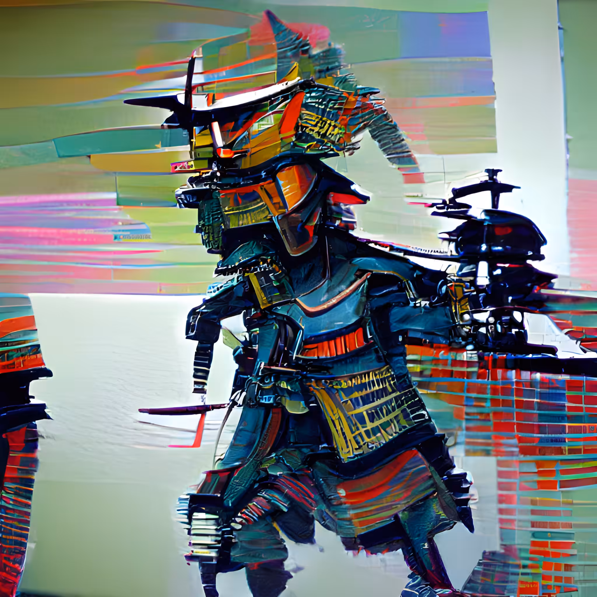 Glitch Samurai #01