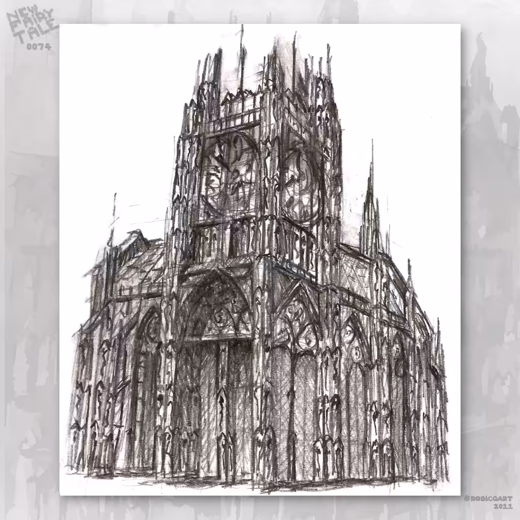 Cathedral in Sketchbook 0074