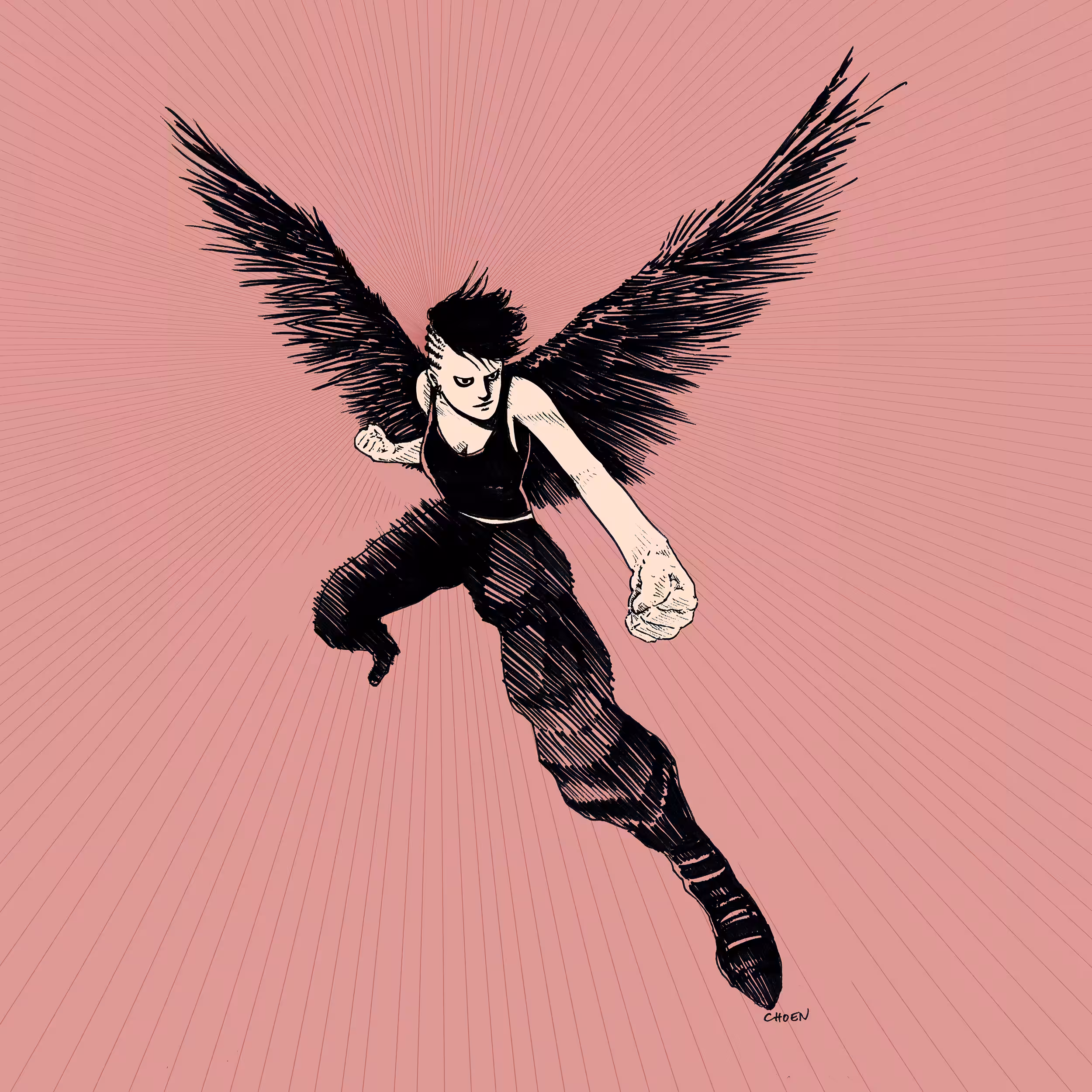 Kick-butt Angel