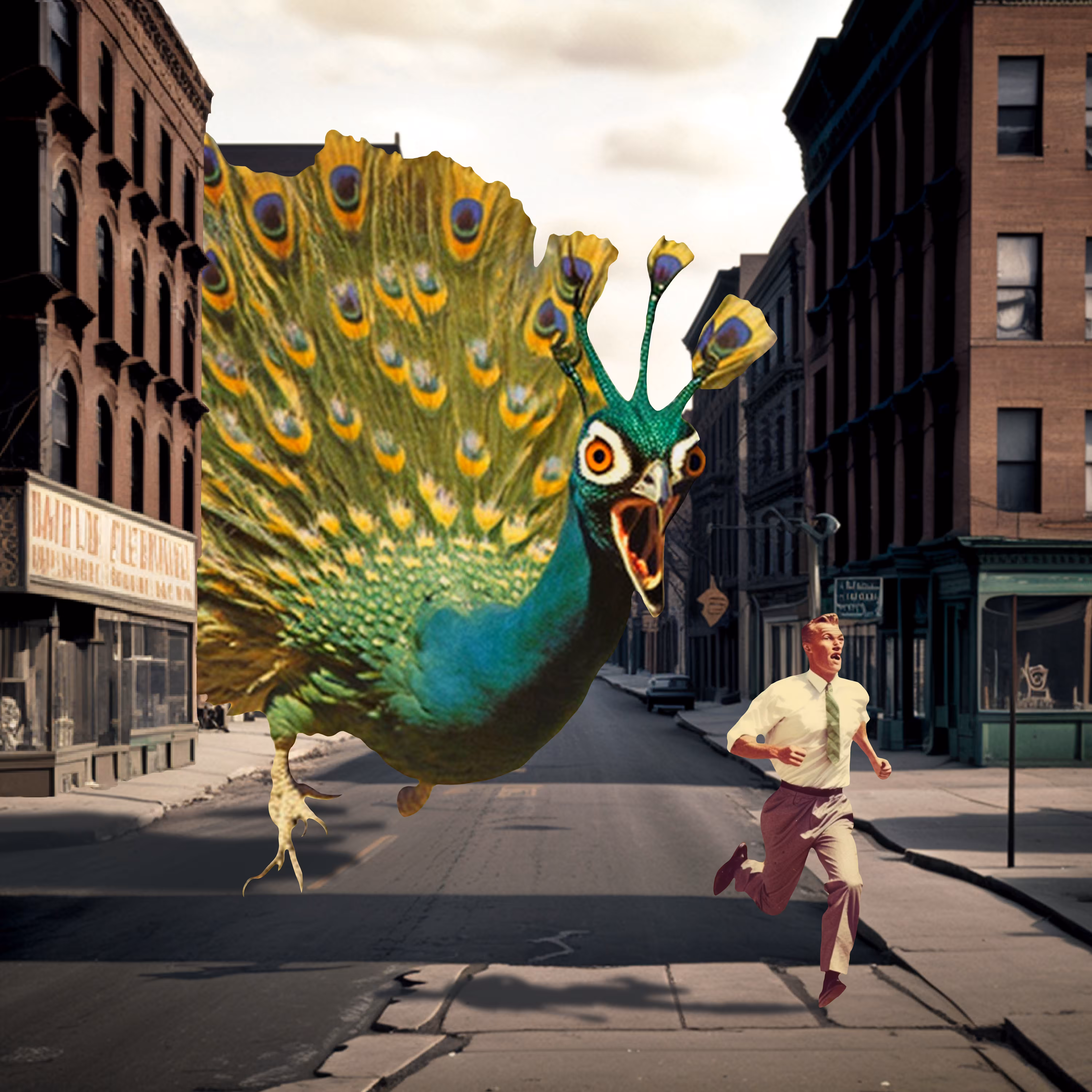 046 did you hear about that guy who got bit by a wild peacock in the bronx