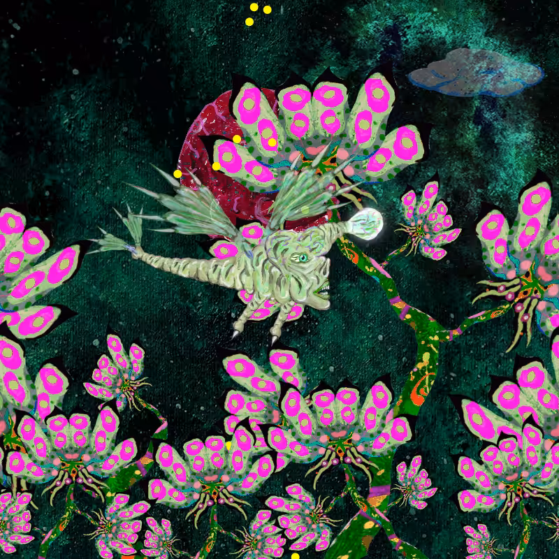 Fireflies and Flower Gardens #17