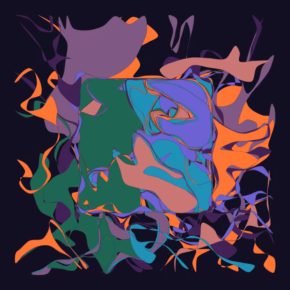 Geometric colorful shapes 3 #3