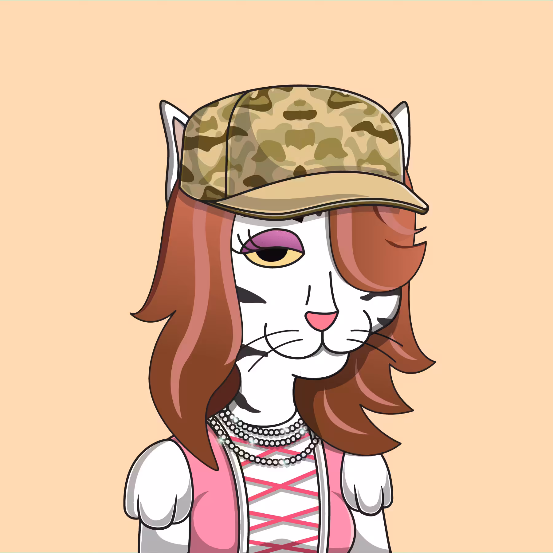 Girl Cat #305