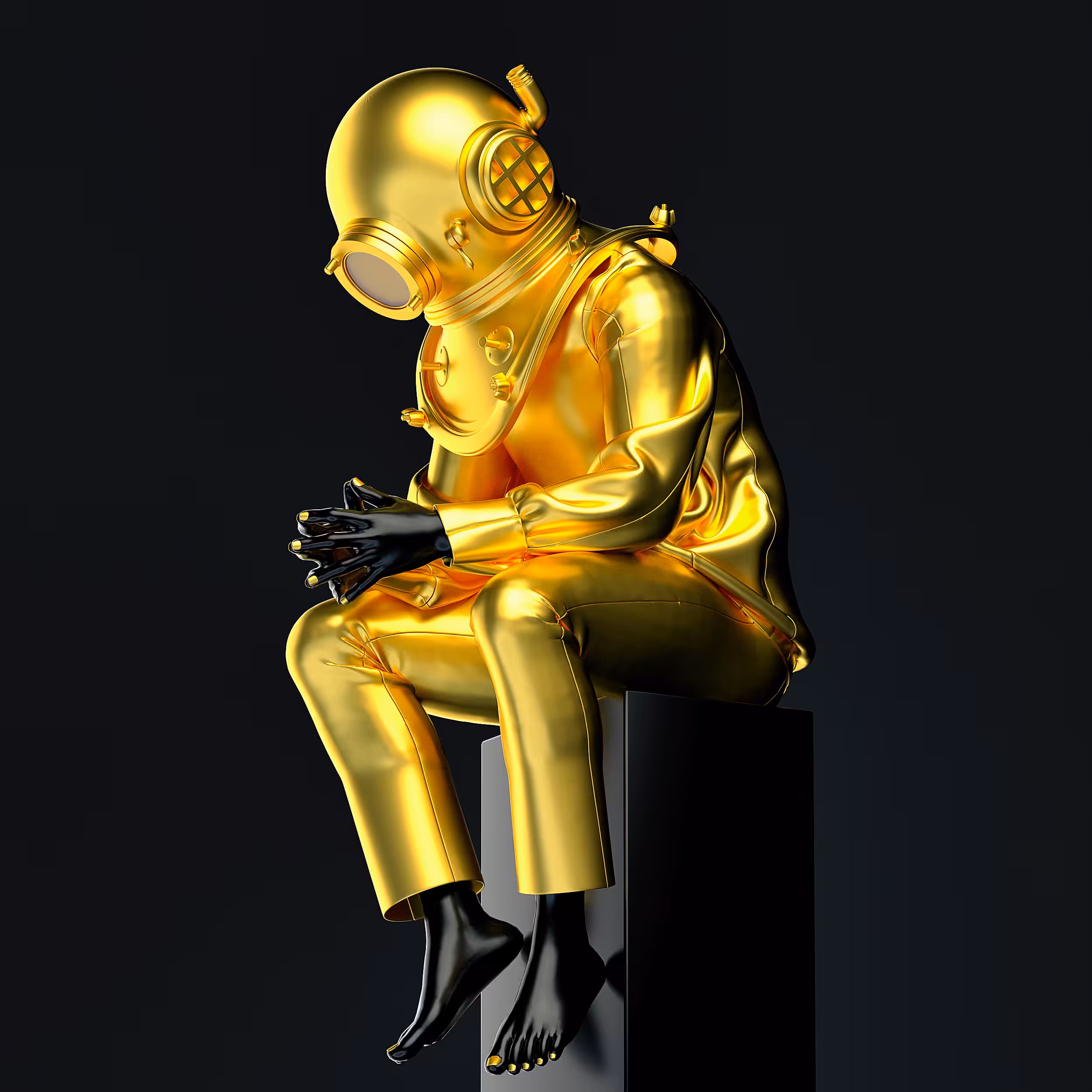 Divers - gold