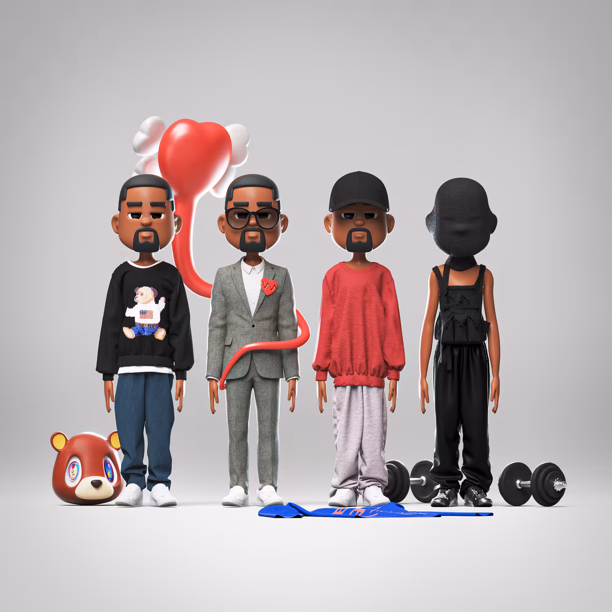 Evolution of Mr. West