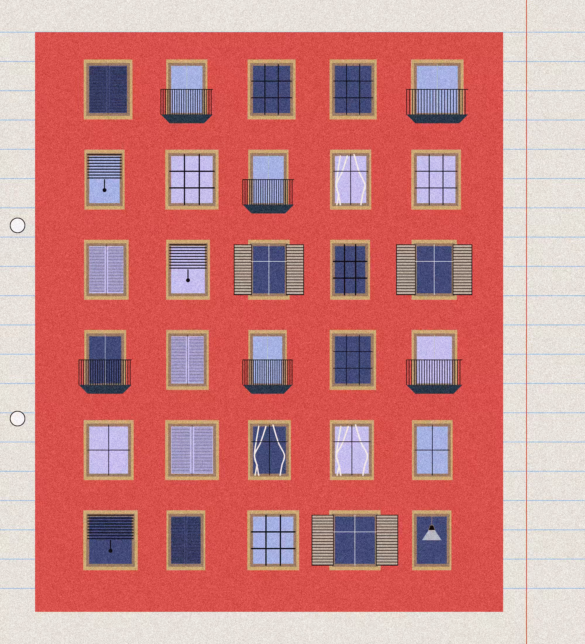 sketchbook page 9: windows #48