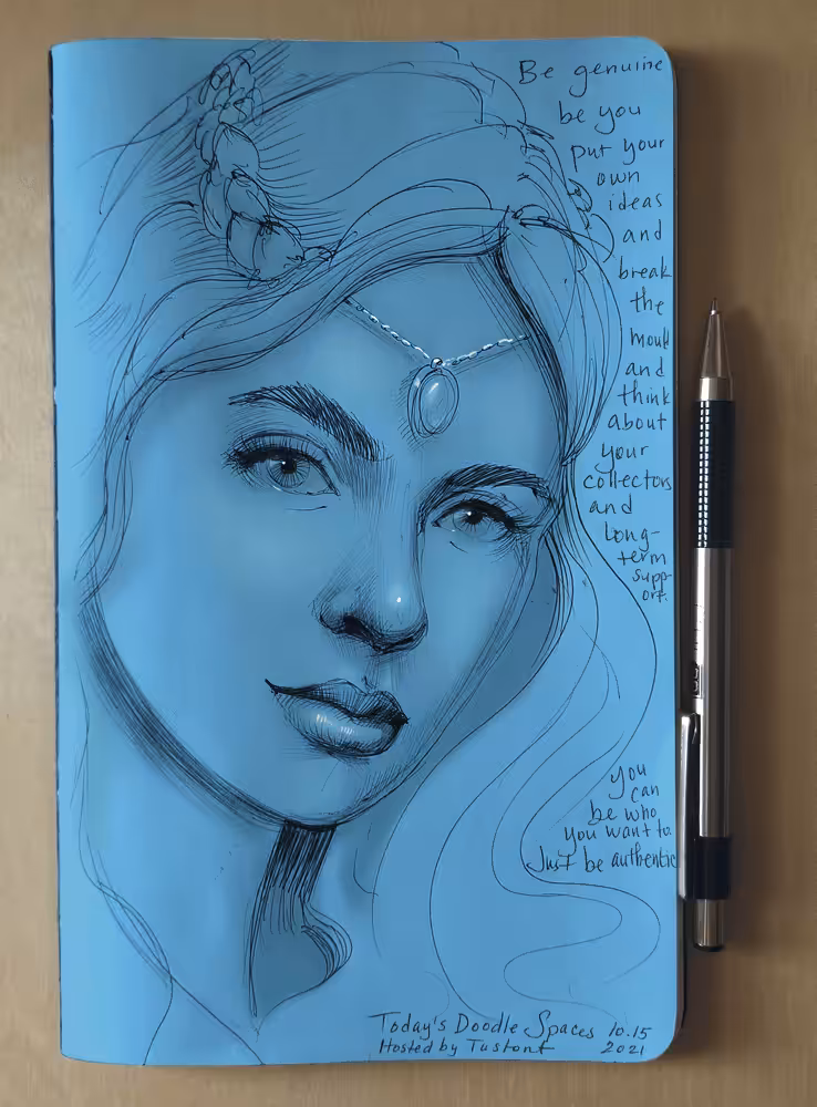 Spaces Doodle #1: October 15, 2021
