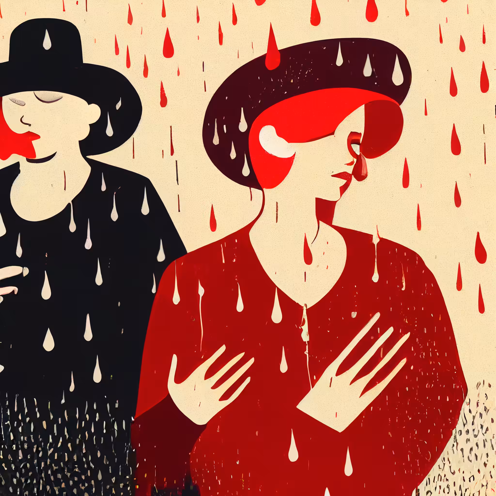 Verônica's world: Women in the Rain