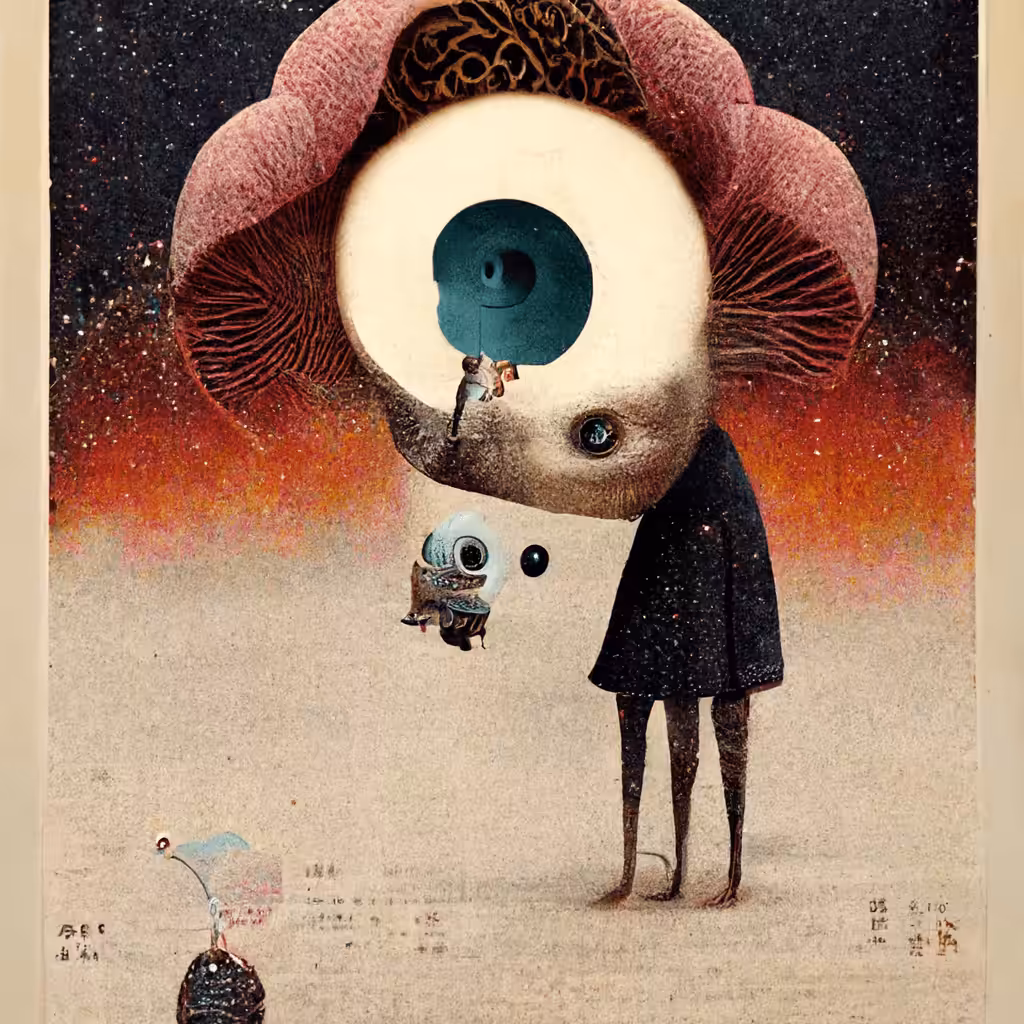 Pop the Surreal: Mushroom Girl