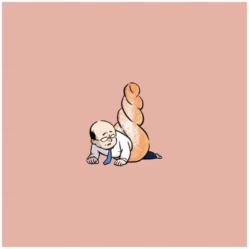 Expansion Wearable Donuts: Donuts Hole-Salaryman 1.0_half #001