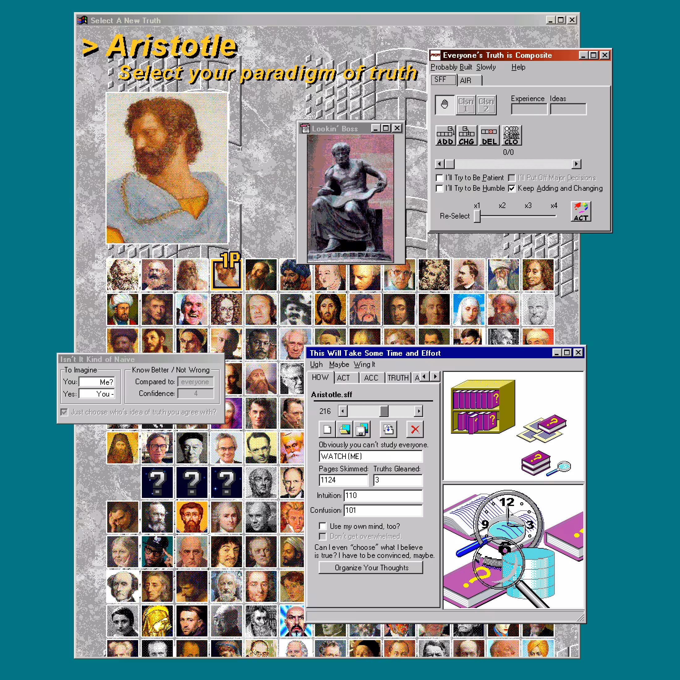 Do You Want To Feel Something?: Select Truth - Aristotle