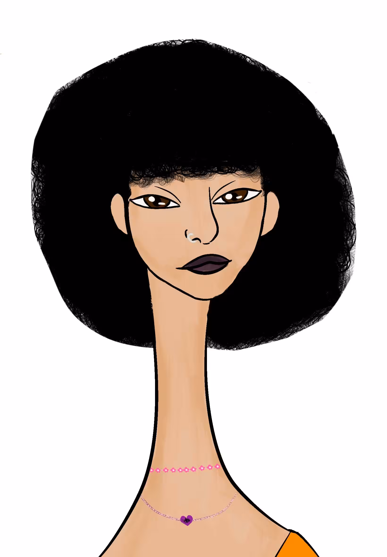 Long Neckie Ladies: Long Neckie Lady #1316