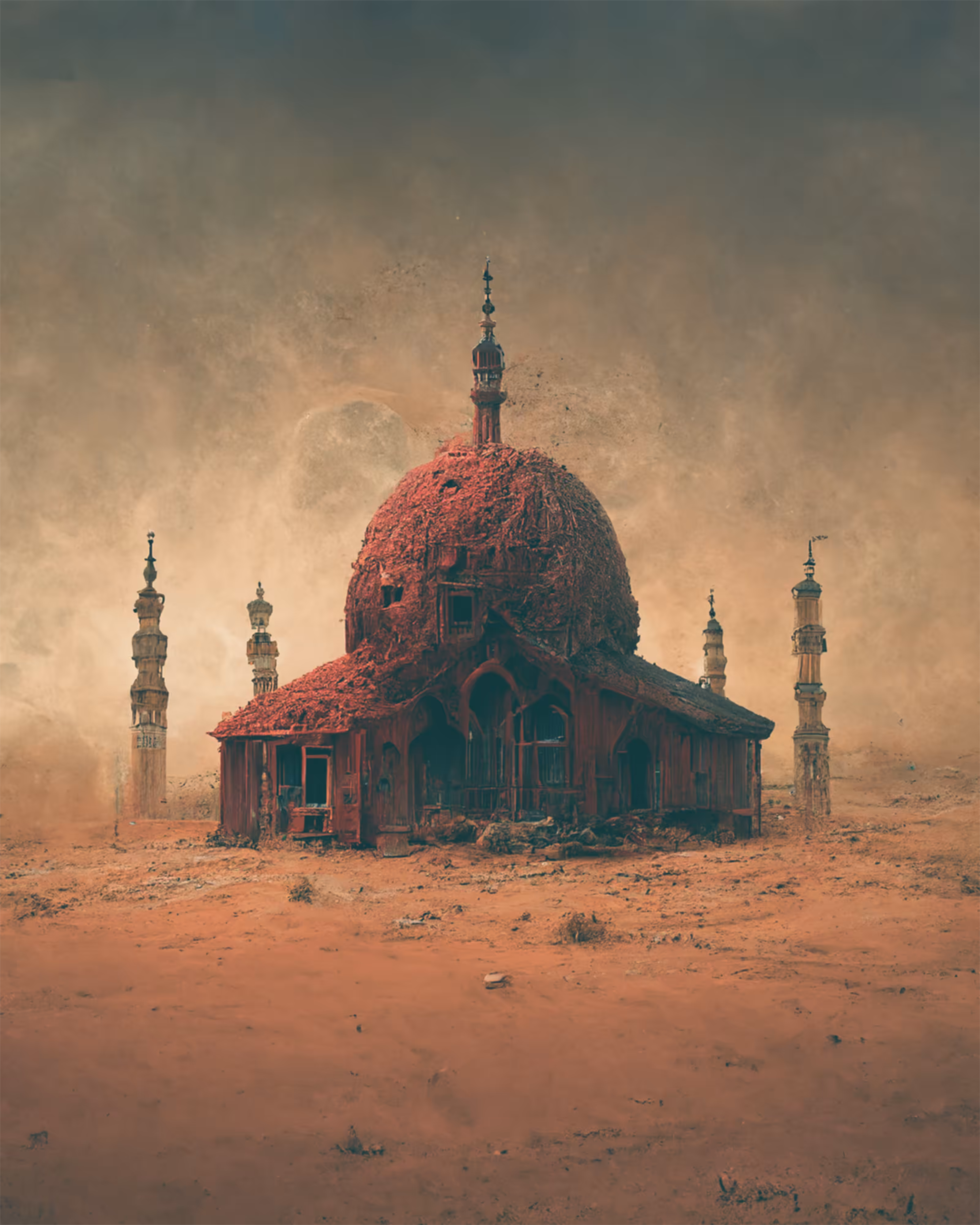 abandoned mosque