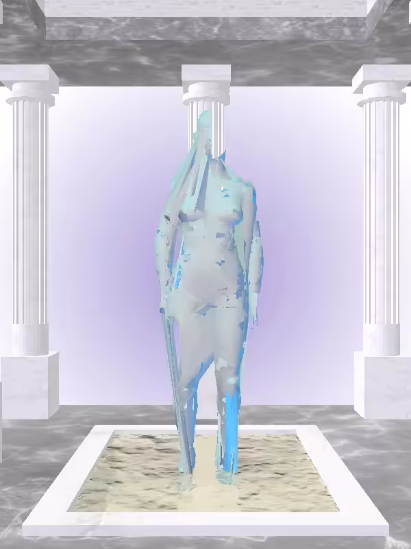 HeavenComputer: The Jumping Radioactive Aqua Woman #3204