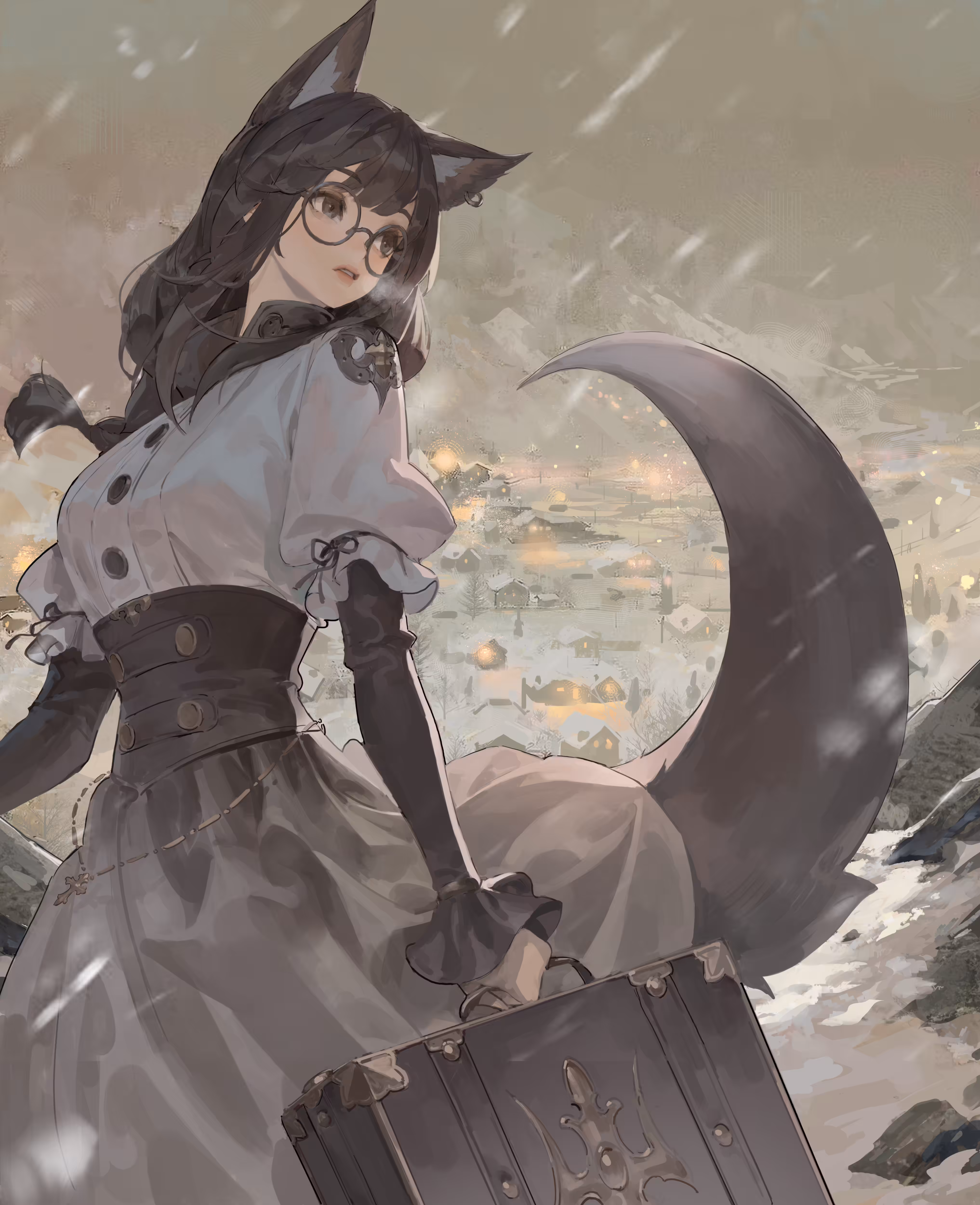 Winter - To warm place