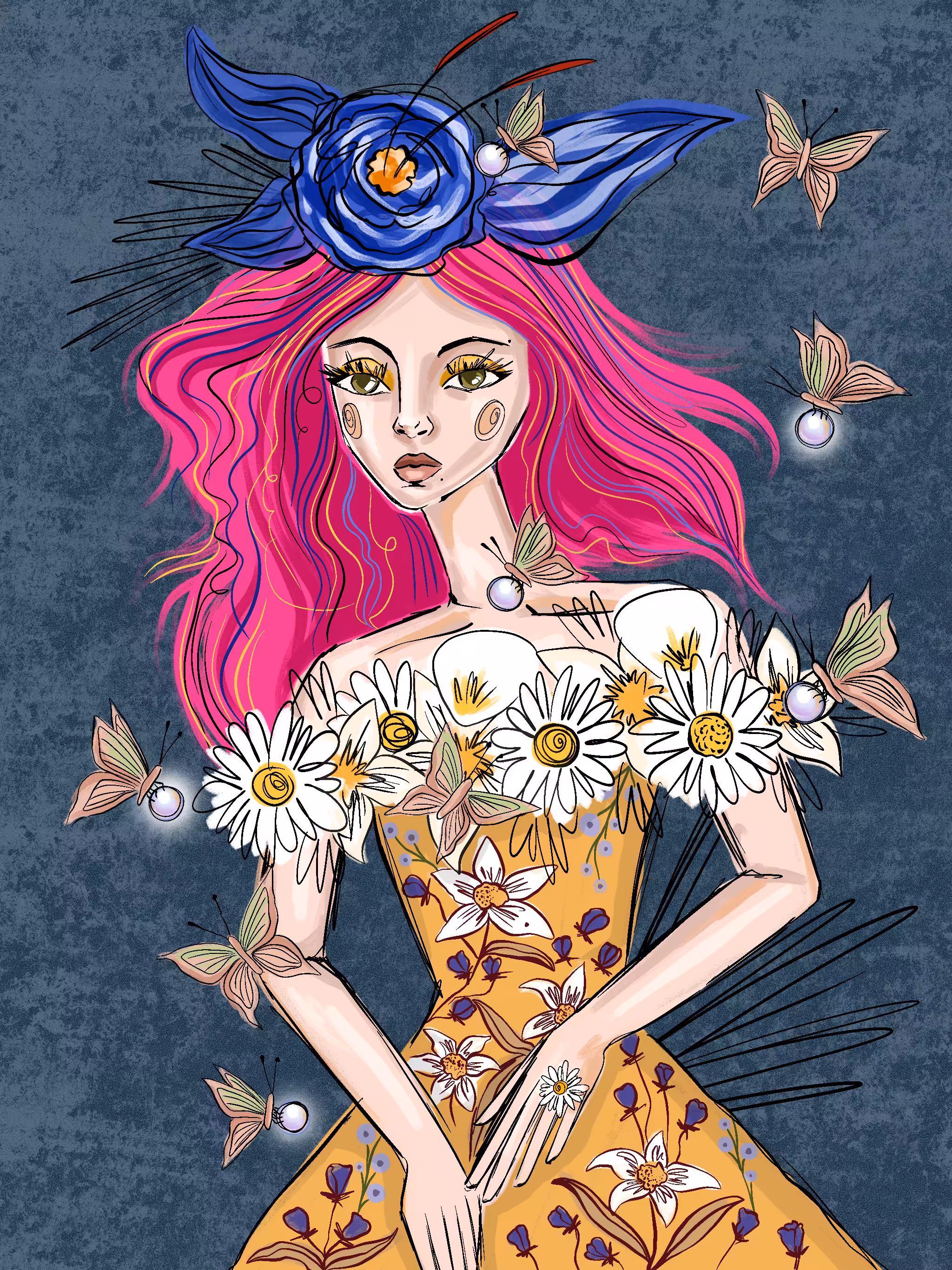 Pearls and Flowers