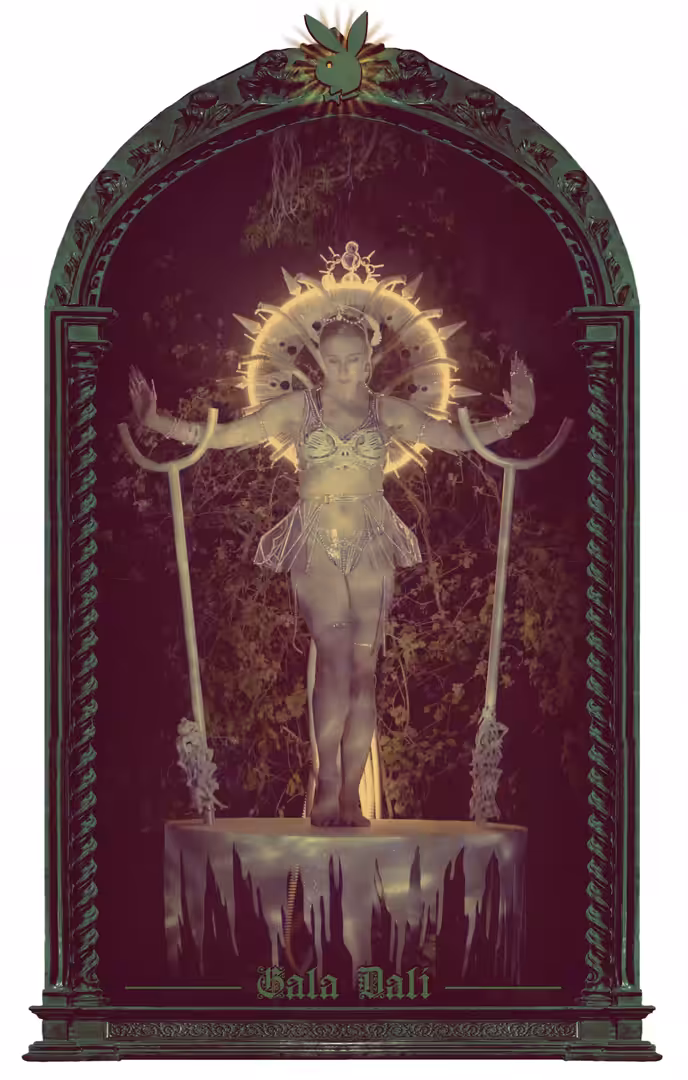In The Name of Gala Dalí by Playboy x Nina McNeely