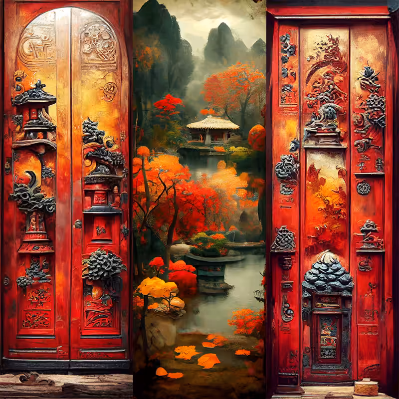 AI Chinese Garden #2