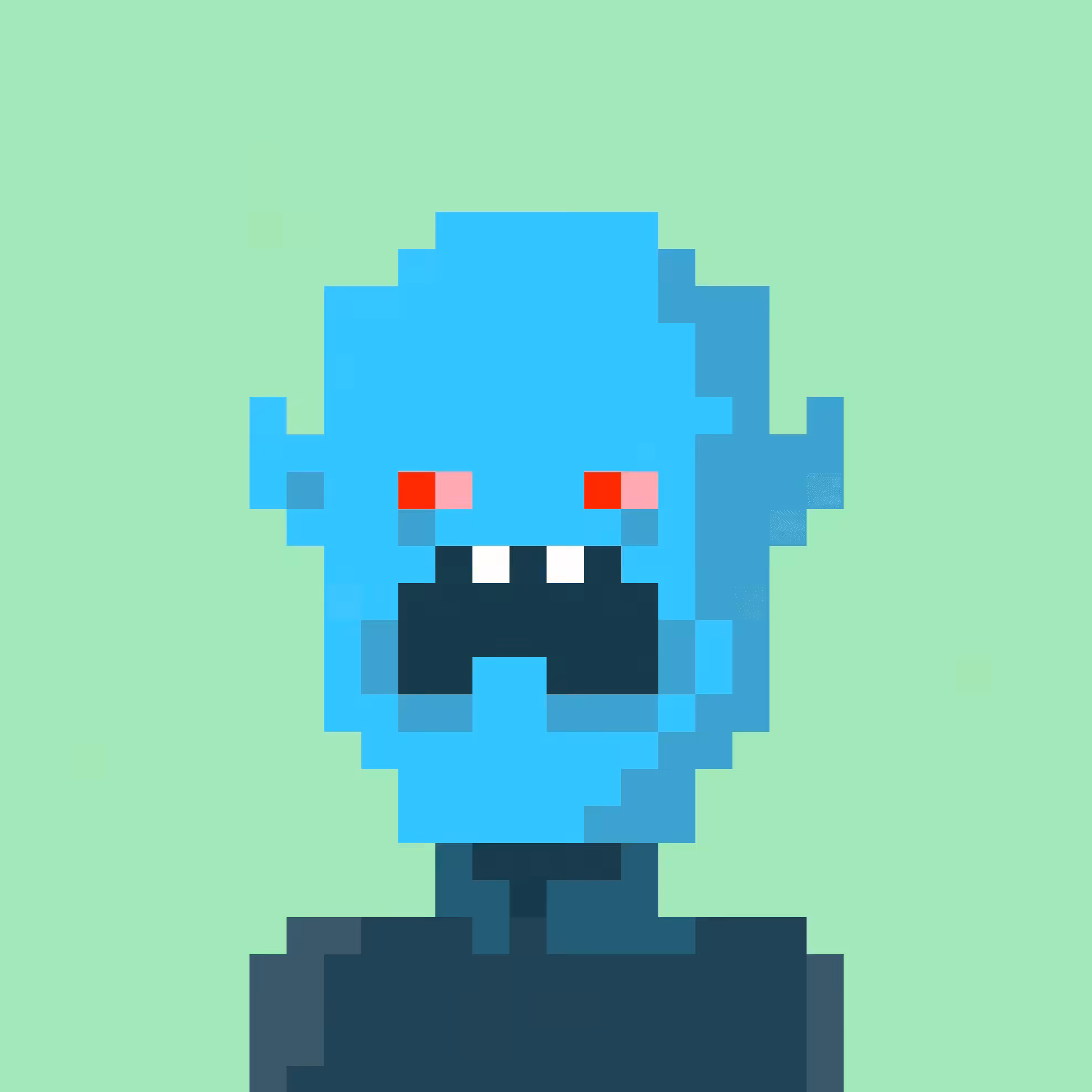 Pixel Headz: Pixel Head: #S038